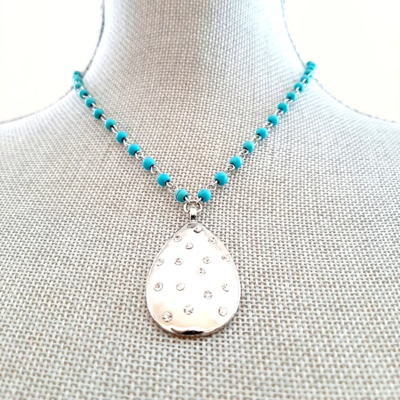 Silver Reversible Necklace - Picture 2 of 6